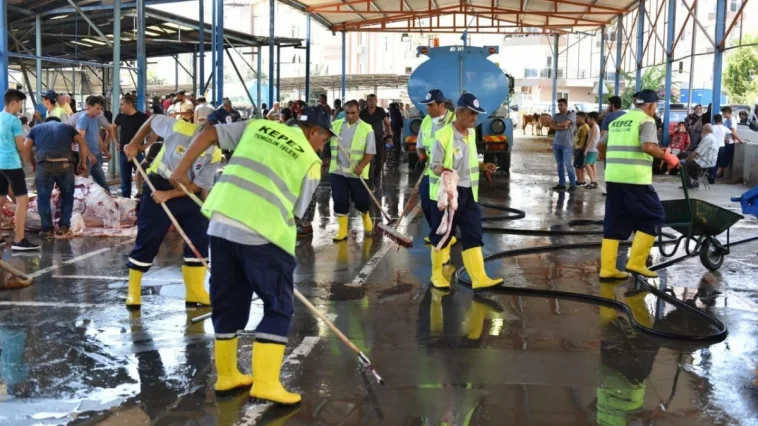 Kepez'de 9 noktada kurban kesim alanı