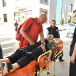 Kepez'de gerçeğini aratmayan deprem tatbikatı