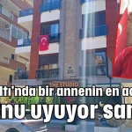 Konyaaltı'nda bir annenin en acı anı! Oğlunu uyuyor sandı