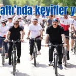 Konyaaltı'nda keyifler yerinde
