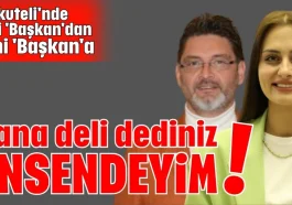 Korkuteli'nde eski 'Başkan'dan yeni 'Başkan'a: Bana deli dediniz ensendeyim!