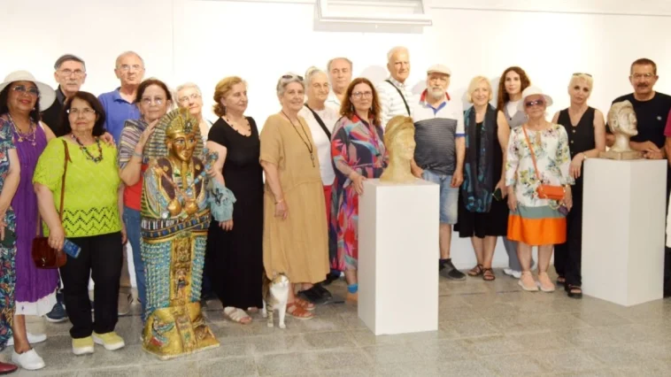 Kursiyerlerin heykel heyecanı