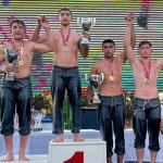 Manavgat Belediyesi güreşçileri Fethiye'den madalyalarla döndü