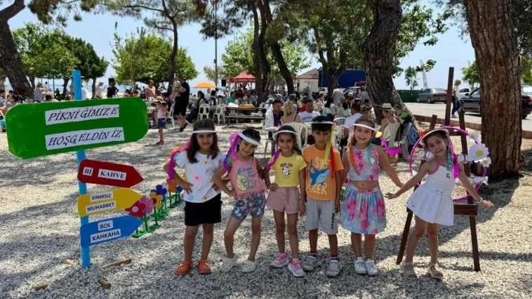 Minik öğrenciler piknikte eğlendi