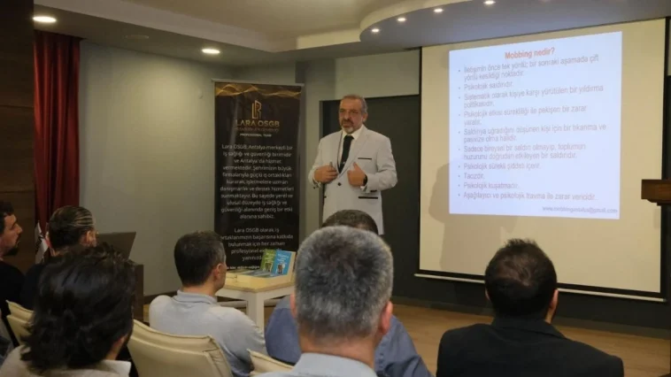 MÜSİAD Antalya’da iş güvenliği ve mobbing konusu ele alındı