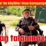 Orman talanına isyan