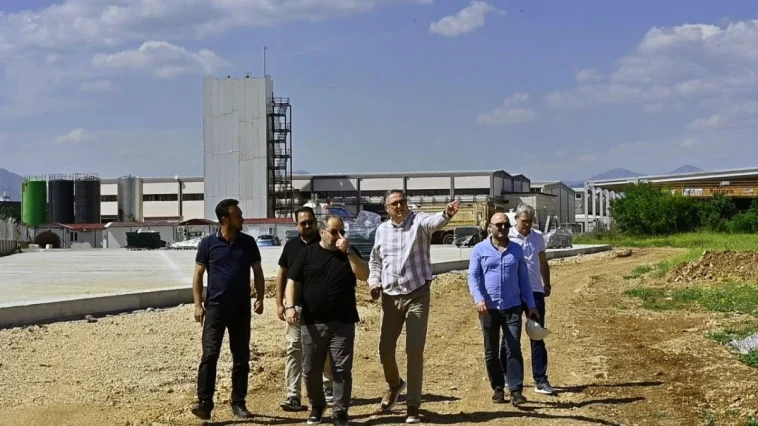OSB Başkanı Gönen yatırımları yerinde inceledi