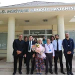 Rektör Özkan'dan tarım ve sanatla terapi edilen psikiyatri hastalarına ziyaret