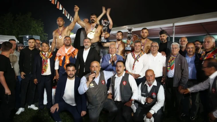 Serik'te 1200 pehlivan kıran kırana yarıştı