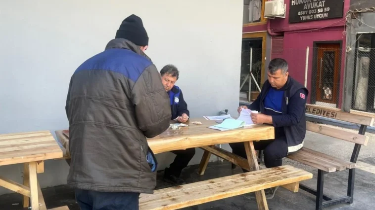 Serik'te dilenci operasyonu