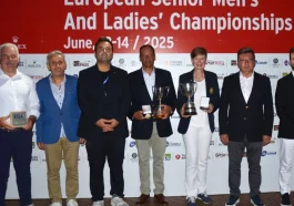 Serik’te golf rüzgarı esti