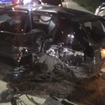 Serik'te otomobiller çarpıştı: 2 yaralı