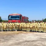 Serik'te yangınla mücadele ekibine personel takviyesi