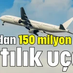 SGK'dan 150 milyon TL'ye satılık uçak