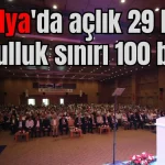 SP Genel Başkanı Arıkan: Antalya'da açlık 29 bin TL, yoksulluk sınırı 100 bin TL
