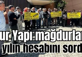 Sur Yapı mağdurları 8 yılın hesabını sordu
