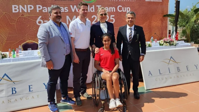 Tekerlekli Sandalye Tenisi BNP Paribas Dünya Takım Kupası’nın basın toplantısı yapıldı