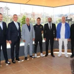 TFF Başkanı Hacıosmanoğlu'ndan Hasan Çavuşoğlu'na taziye ziyareti