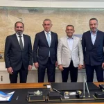 TFF Başkanı'ndan Manavgat Belediye Başkanı'na ziyaret