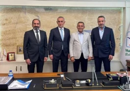 TFF Başkanı'ndan Manavgat Belediye Başkanı'na ziyaret