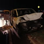 Tur araçları çarpıştı, 4’ü turist 6 kişi yaralandı