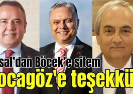 Uysal'dan Böcek'e sitem, Kocagöz'e teşekkür!