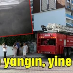 Yine yangın, yine otel