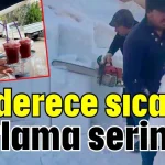 40 derece sıcakta karlama serinliği