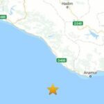 Antalya açıklarında 4 büyüklüğünde deprem