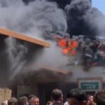 Antalyada fide üretim tesisinde yangın