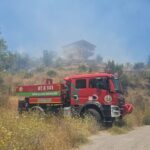 Serik’te tarım arazisinde çıkan yangın söndürüldü