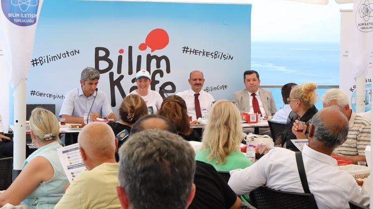 Antalyada Bilim Kafe buluşma etkinliği gerçekleştirildi