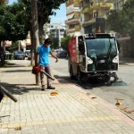 Alanya'da bayram öncesi temizlik seferberliği