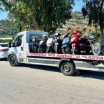 Alanya'da motosiklet denetimi