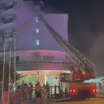 Alanya'da otelde çıkan yangında 622 turist tahliye edildi