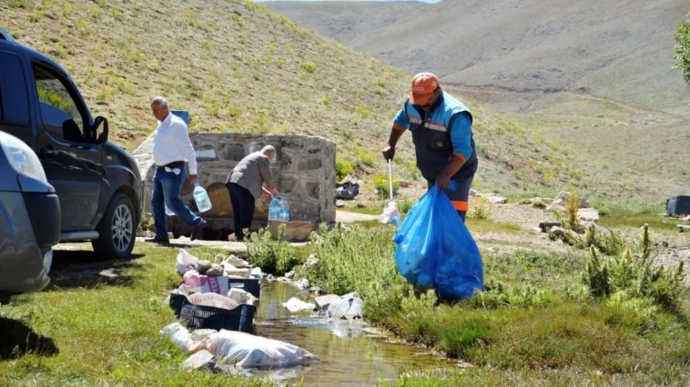 Alanya'da yaylalara katı atık toplama hizmeti sunuluyor