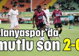 Alanyaspor'da mutlu son 2-0