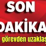 Antalya Büyükşehir Belediye Başkanı Muhittin Böcek görevden uzaklaştırıldı
