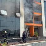 Antalya Aksu'da yangın