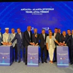 Antalya-Alanya Otoyolu'nun temeli atıldı
