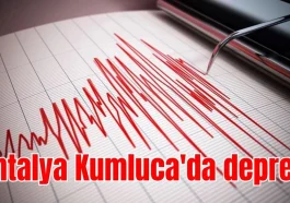 Antalya Kumluca'da deprem