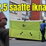 Antalya'da çatıya çıkan adam 2,5 saatte ikna oldu