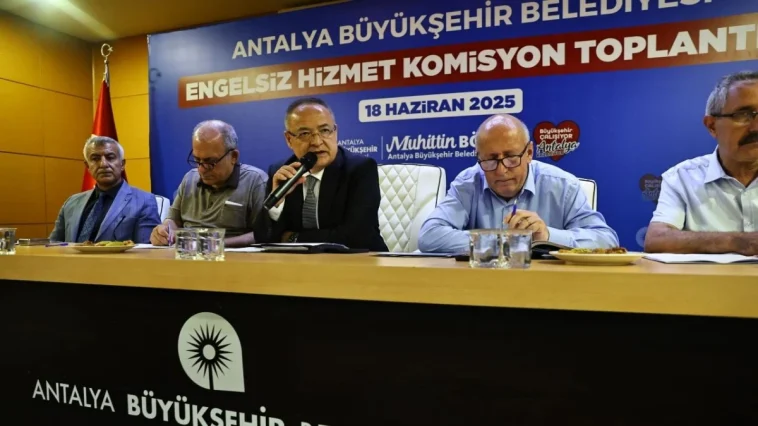 Antalya'da engelli bireylerin hayatı kolaylaştırılıyor