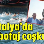 Antalya’da kabotaj coşkusu