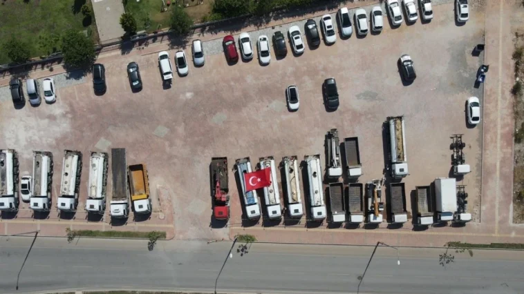 Antalya’da sahte belgelerle tescil edilen 22 araç muhafaza altına alındı