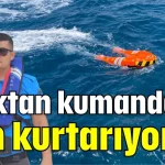 Antalya'da uzaktan kumandayla can kurtarıyorlar