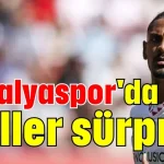 Antalyaspor'da Haller sürprizi