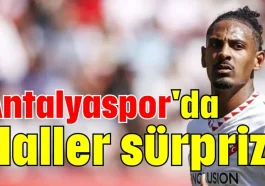 Antalyaspor'da Haller sürprizi