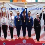 Antalyasporlu cimnastikçiler Türkiye Şampiyonu