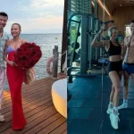 Barcelona'nın forveti Robert Lewandowski Antalya tatilinde